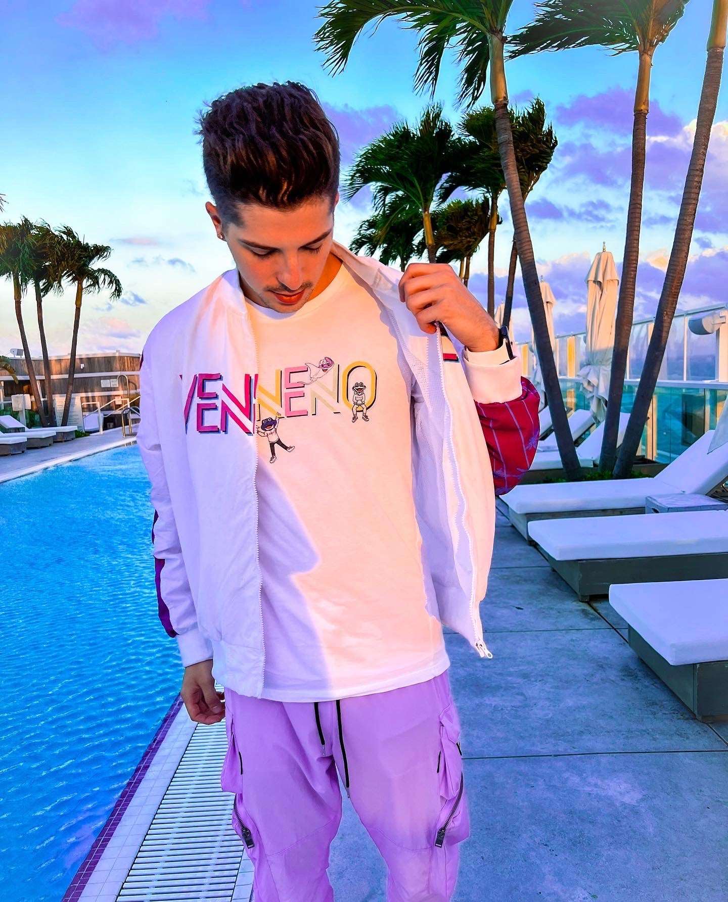 Veneno Miami Vice Bomber Jacket Veneno