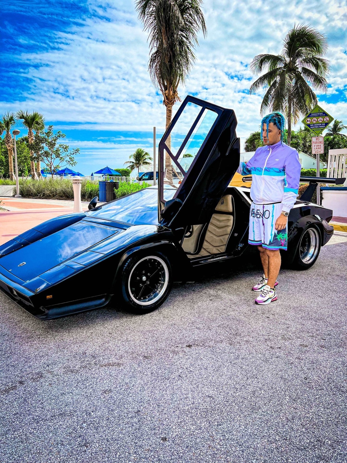 Veneno Aqua NBA Shorts Home Veneno