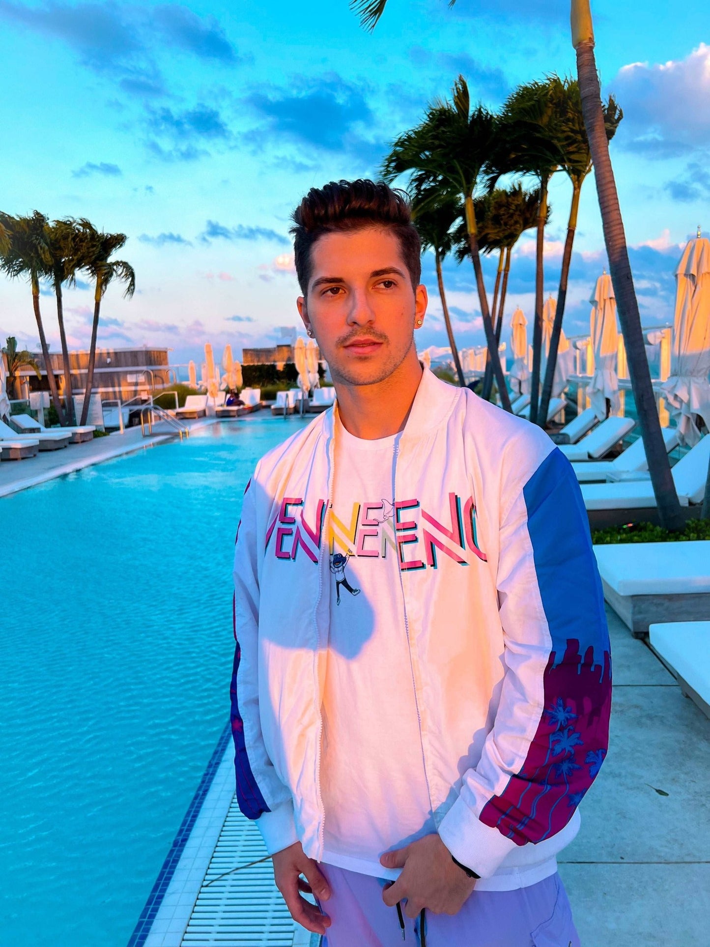Veneno Miami Vice Bomber Jacket Veneno 