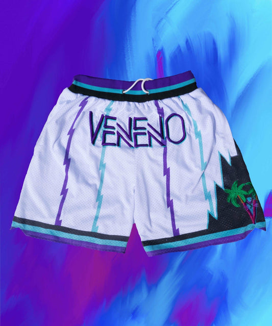 Veneno Aqua NBA Shorts Home Veneno 