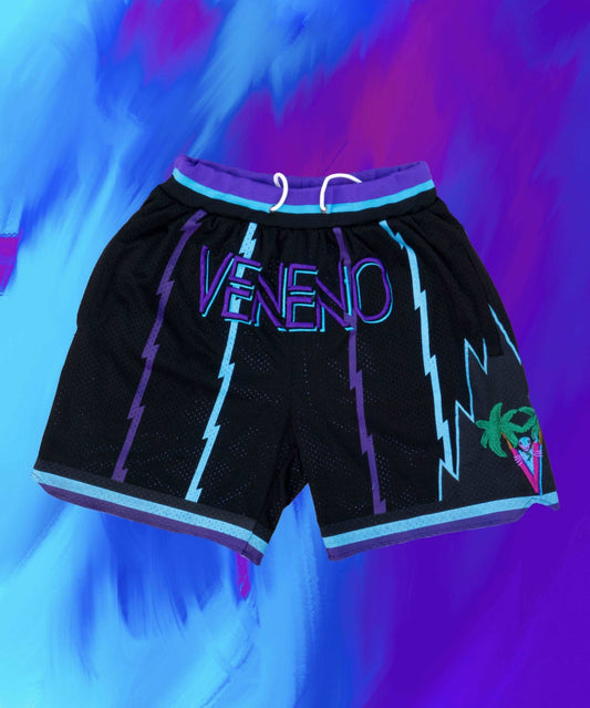 Veneno Aqua NBA Shorts Away Veneno 