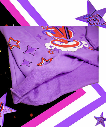 Veneno Paradise Purple Hoodie