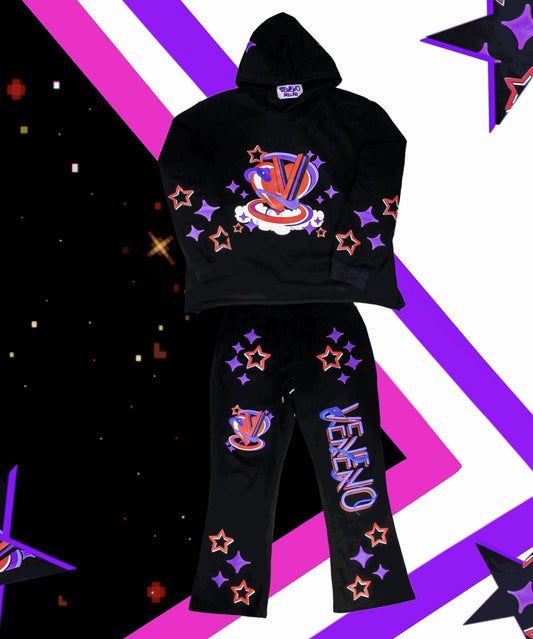 Veneno Galaxy Black Set