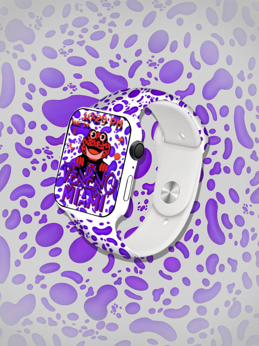 Apple Watch Poison Print Purple Band